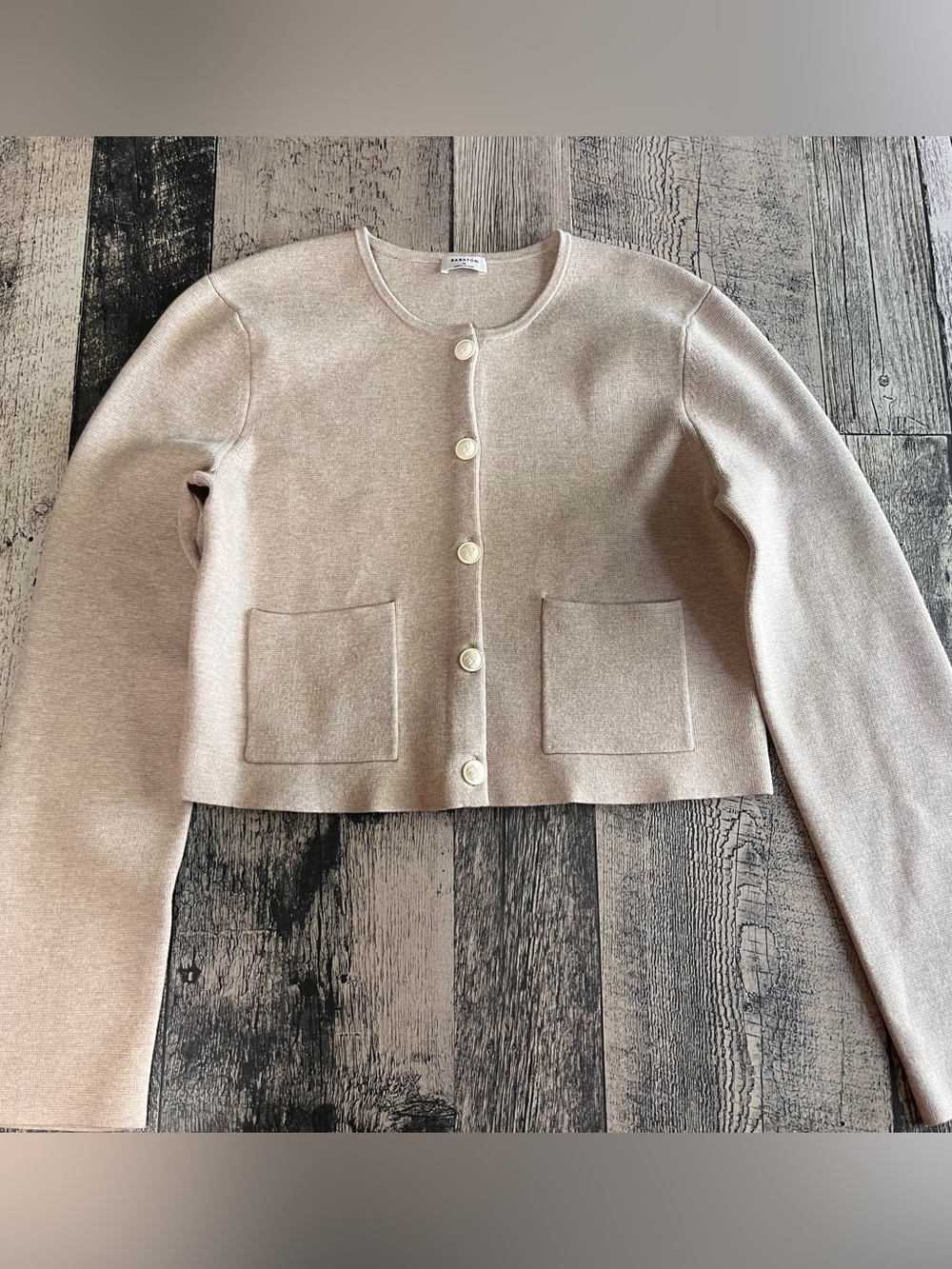 Aritzia Babaton notable cardigan sweater button up